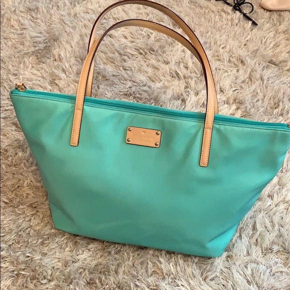kate spade Handbags - Kate spade nylon teal bag